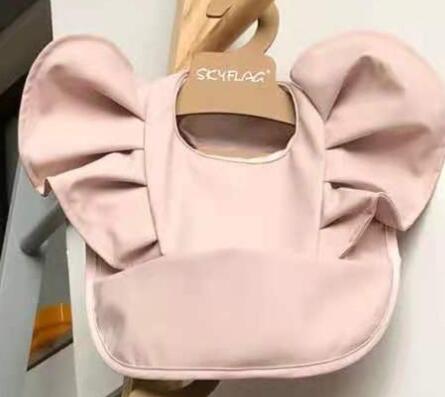Baby Meal Pocket Waterproof Bib with Angel Wing Design