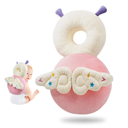 TOFFCAEA Baby Head Protector Backpack Baby Head Protection Backpack for Falling Crawling and Walking Toddler Essentials Baby Backpack Head Protection Pillow for 5-24 Months (Elf)