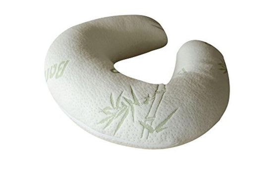 All American Collection Comfortable Soft Plush Light Polyester Bamboo Nursing Travel Pillow for Mom Baby Toddler